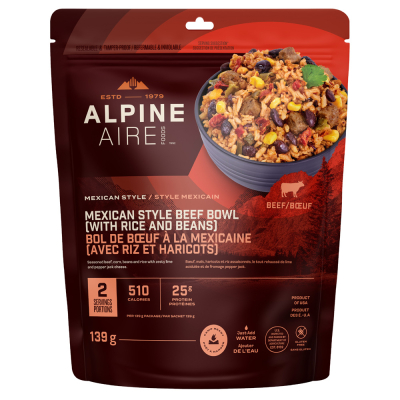 Mexican Style Beef Bowl (Alpine Aire)