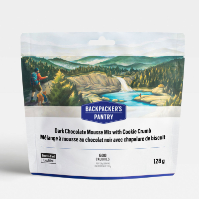 Dark Chocolate Mousse Mix with Cookie Crumb (Backpackers Pantry)
