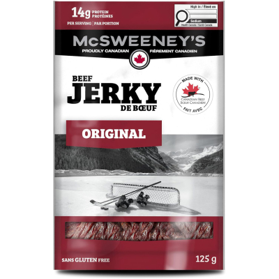 McSweeney Beef Jerky 125 g pouch - Original