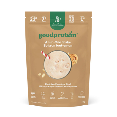 Peanut Butter All In One Protein Powder 440g (Good Protein)
