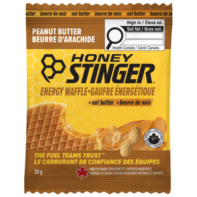 Nut Butter Organic Energy Waffle - Peanut Butter (Honey Stinger)