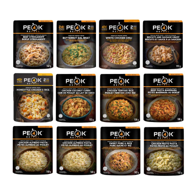 Peak Refuel Entree Variety 12 Pouch Pack