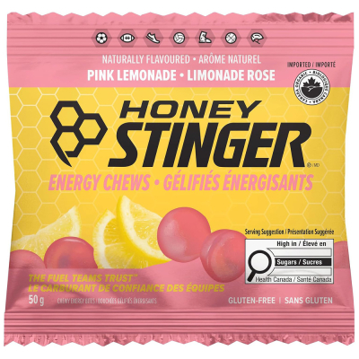 Organic Energy Chews - Pink Lemonade (Honey Stinger)