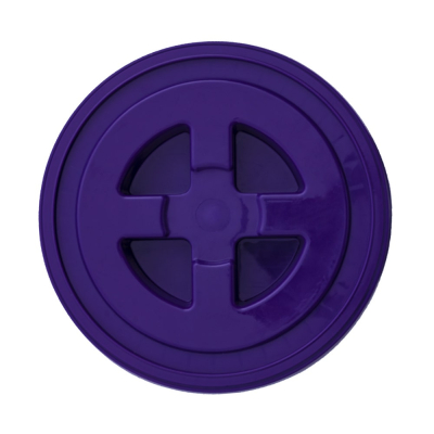 3.5 - 6 Gallon Plastic Twister Lid - Purple