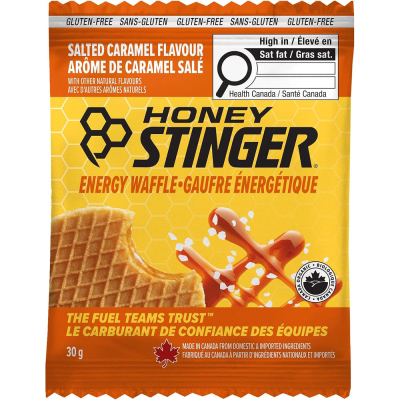 Gluten Free Organic Energy Waffle -  Salted Caramel (Honey Stinger)
