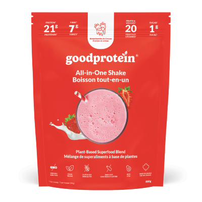 Strawberries and Cream All In One Protein Powder 880g (Good Protein)