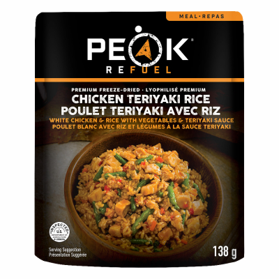 Chicken Teriyaki Rice Meal (Peak Refuel Pouch)