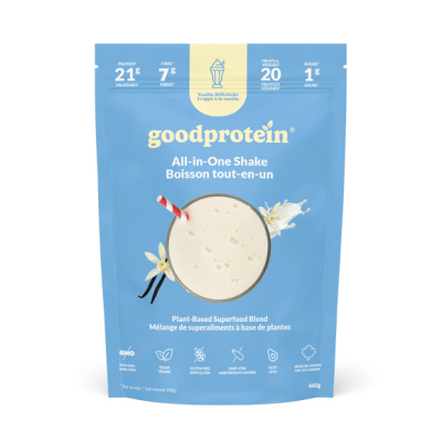 Vanilla Milkshake All In One Protein Powder 440g (Good Protein)