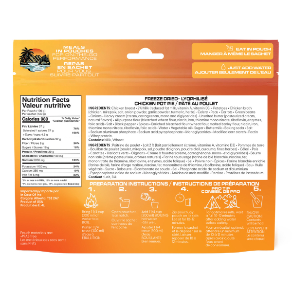 Chicken Pot Pie (Foundation Outdoors Pouch)