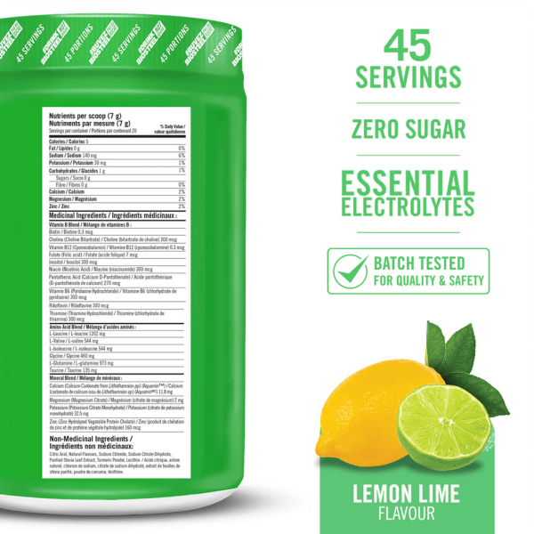 Hydration Mix - Lemon Lime - 315g (BioSteel)