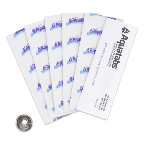 Aquatabs for 1 L - 50 per carton