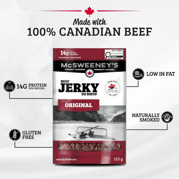 McSweeney Beef Jerky 125 g pouch - Original