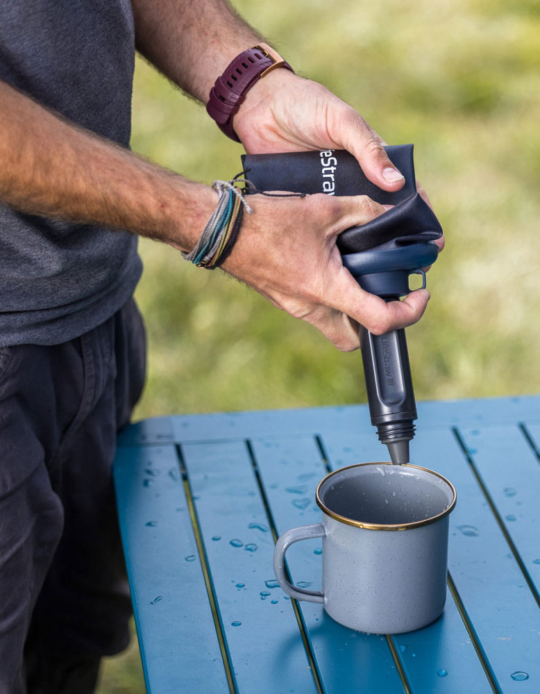 LifeStraw Collapsible Squeeze Water Filter Bottle 650 ml