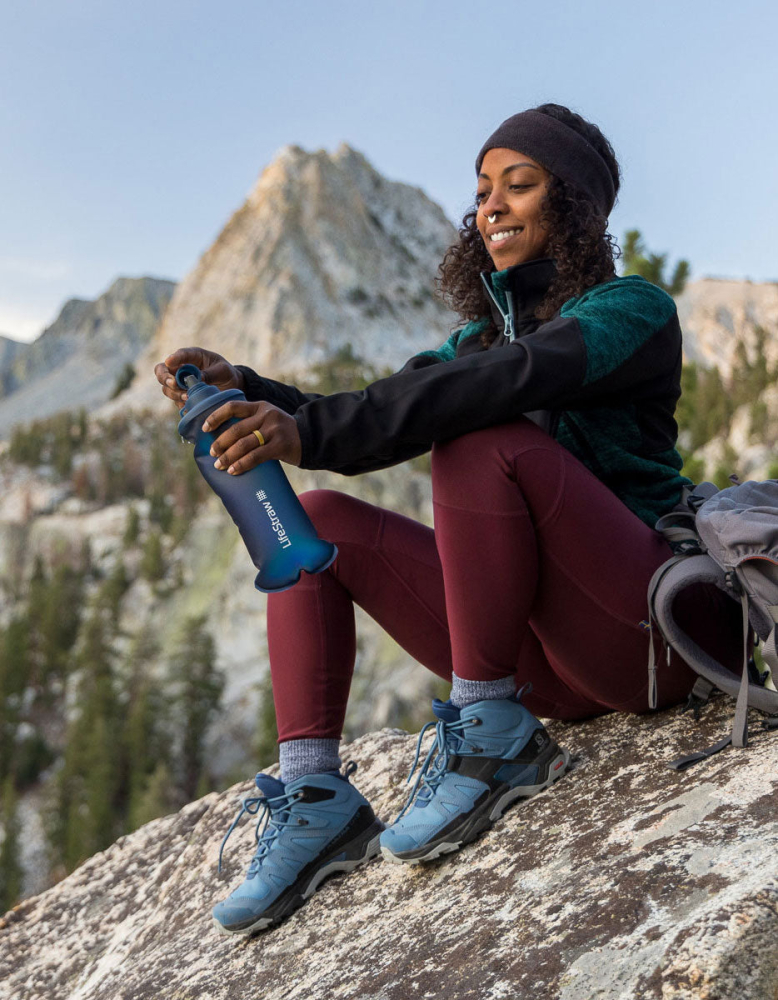 LifeStraw Collapsible Squeeze Water Filter Bottle 650 ml