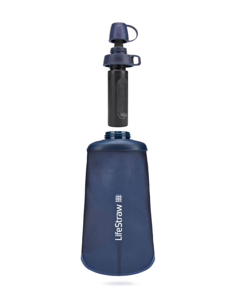 LifeStraw Collapsible Squeeze Water Filter Bottle 650 ml