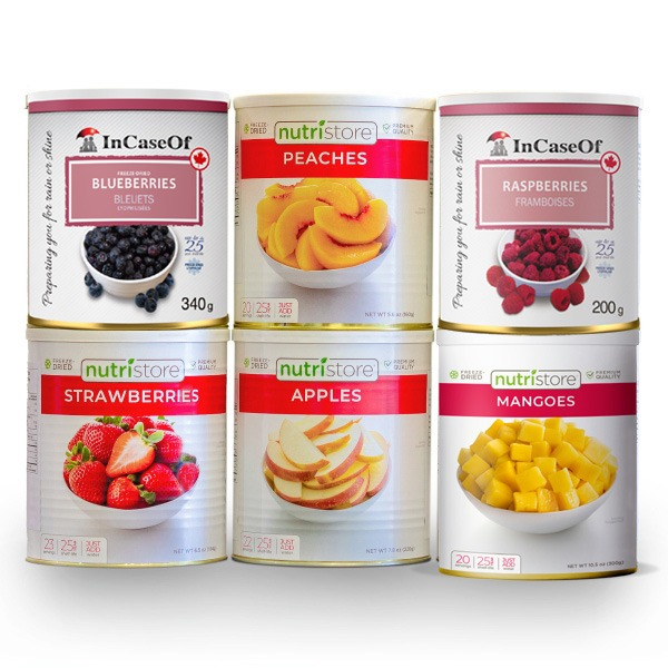 Freeze Dried Fruit 6 pack