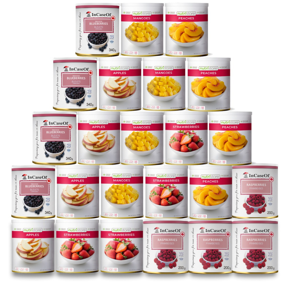 Deluxe Freeze Dried Fruit 24 Pack 
