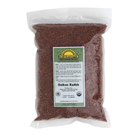 Organic Daikon Radish Sprouting Seeds - 1kg