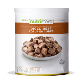 Freeze Dried Diced Real Beef Meat in Canada