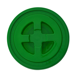 3.5-6 Gallon Plastic Twister Lid - Green