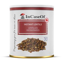 Instant Lentils (In Case Of #10 Can)