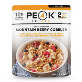 Mountain Berry Cobbler - Peak Refuel