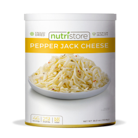 Pepper Jack Cheese - Nutristore #10 Can