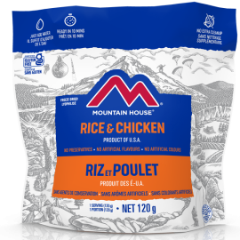 Rice & Chicken (Mountain House Pouch)