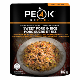Sweet Pork & Rice Meal - Peak Refuel
