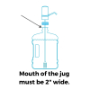 5 Gallon Jug Water Filter System (Jug not included)