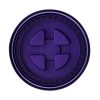 3.5-6 Gallon Plastic Twister Lid - Purple