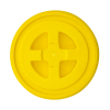 3.5-6 Gallon Plastic Twister Lid - Yellow