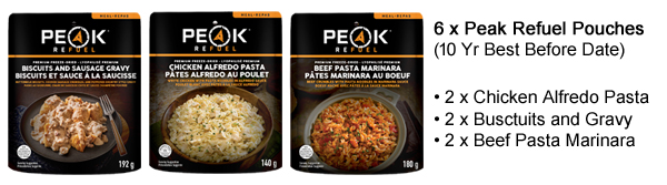 Peak Refuel Pouches